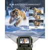 ZIMOCE Mini Wildlife Camera, 32MP, 4K Wildlife Camera with Motion
