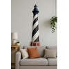 JennyGems Lighthouse Wall Art, Cape Hatteras North Carolina, Lighthouse Sign,