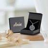 Aniu Compass Necklace for Men Women S925 Sterling Silver Compass