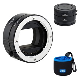 JJC Macro Photography Digital Closeup Ring Set Extension Tube for Sony E Mount A9III A7C R A7C II A6700 ZV-E1 FX30 A7RV A7RIV A7RIII A7RII A7IV A7III A7II A7SIII A7SIII A7SII A6100 A6400 A6000