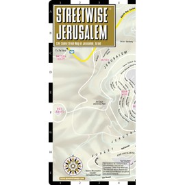Streetwise Jerusalem Map