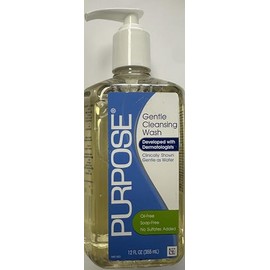 (Pack of 3) Purpose Gentle Cleansing Wash, 12-Ounce Pump Bottle