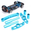 RC Steering Knuckle Kit Stability Highly Precise Easy Installation Flexible