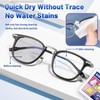 Glasses Cleaning Wipes, Pre-Moistened Lens Wipes, Suitable for Cleaning Glasses,