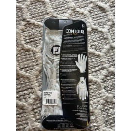 FootJoy FJ Footjoy Contour FLX Golf Gloves Left Hand Pearl Men's Regular XL Extra Large