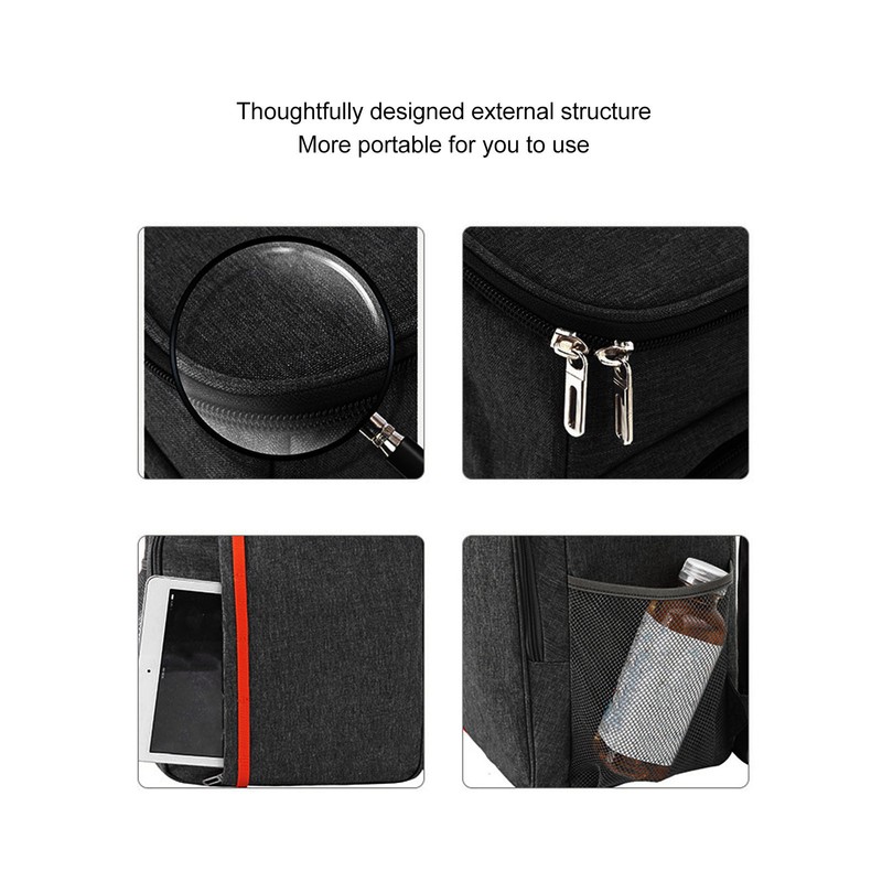 Camping Insulated Backpack Three Layer Temperature Lock Adjustable Waterproof Backpack