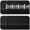 Hillban 6 Pcs Anti Tarnish Silver Storage Bags Silver Storage