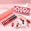 Strawberry Lip Tint Set, 10 pcs, Waterproof, Long-Lasting, High Pigment