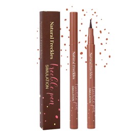 MUREND Freckle Pen Waterproof, Fake Freckles, Faux Freckles for Natural Sunkissed Skin Makeup, Magic Freckle Color, Long Lasting, Soft Sopt Lifelike Freckle Pen 04#Coffee Brown