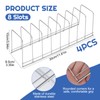 CD Storage Rack Organizer Stand 4 Pack, CD Display Rack