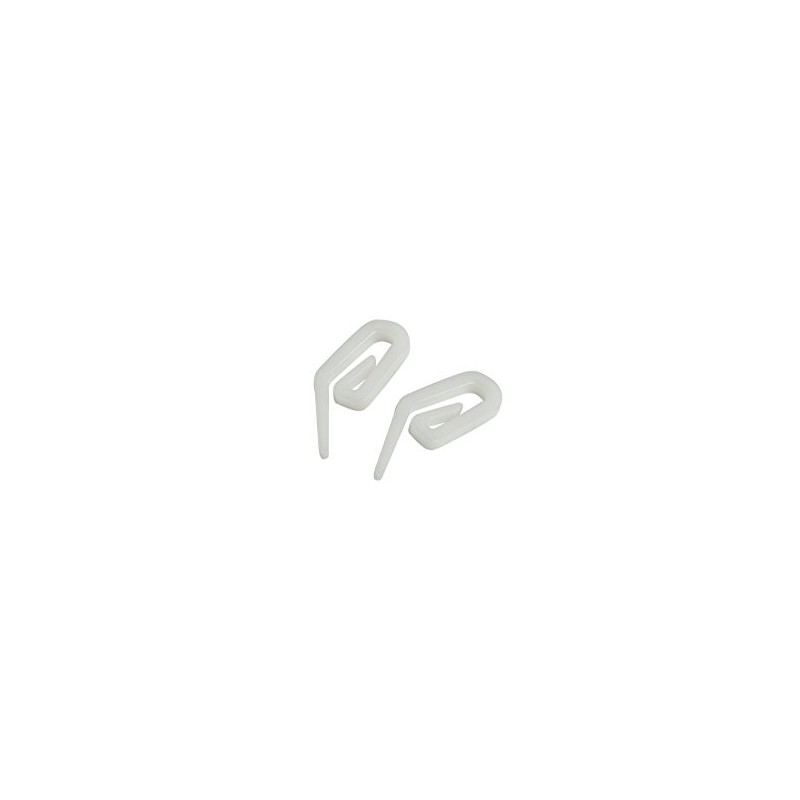Speedy Products Curtain Hooks Pk100 white