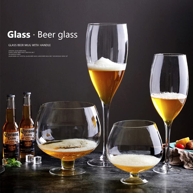 GAOGAO 2000ml To 12000ml Super Big Crystal Glass Brandy Glasses