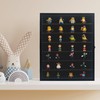 Hodeframe 16x20 Shadow Boxes Display Cases with Shelves, Black Deep