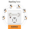 Riddex Sonic Plus Ultrasonic Pest Repeller, Plugs in with extra