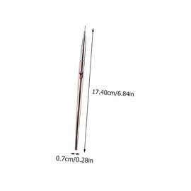 Mikinona Nail Painting Pen Kit 3pcs Rose Gold Nail Art Pens Electric Brush for Professional Use