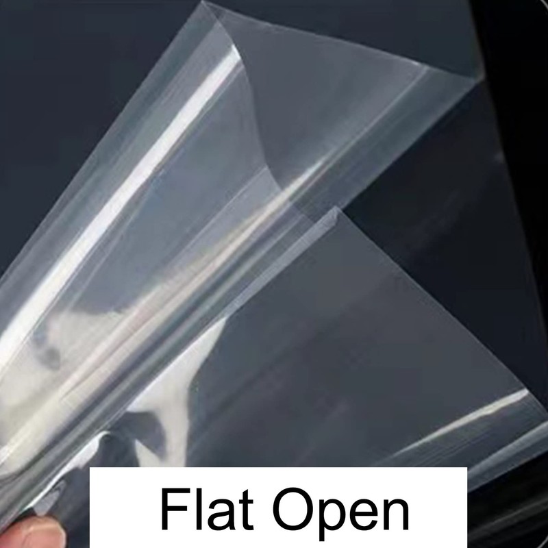 28 Inch Long (50-Pack) Flat Open Poster Sleeves, 2 Mil