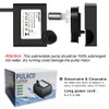 PULACO 50GPH 3W Mini Submersible Water Pump for Aquariums, Fish
