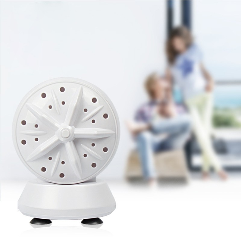 Mini Home Washer Dual Turbine Ultrasonic Deep Cleaning Portable Washing