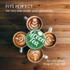 1 x Round Coaster - Green Tea Healthy Organic Tea