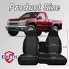 EDIETH Front 60/40 Split Bench Seat Covers for Chevy Colorado