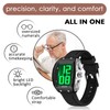 findtime Digital Watch for Seniors English Time-Telling Extra Large Numbers