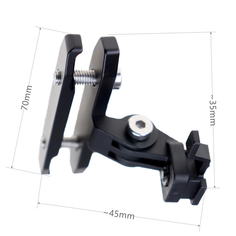 YYunying Bicycle Tail Light Saddle Rail Mount Compatible with Bontrager