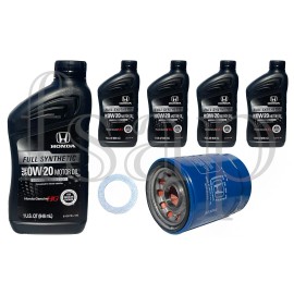 Honda Genuine Honda oil change kit for 2015 Honda Accord 2.4L L4 engine oil 0w20
