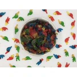 HARIBO Gummi Candy, Dinosaurs Gummy Candy, 5 Ounce Share Size Bags (Pack of 12) Delicious Soft & Chewy Sweet Snacks, Assorted Fruity Flavors