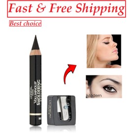 L'Oreal Paris Voluminous Smoldering Eyeliner, Black, 0.09 Ounce (Pack of 1)