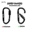 Go Pal GP03 Locking Carabiner, Stylish, Large Carabiner, Screw Lock,