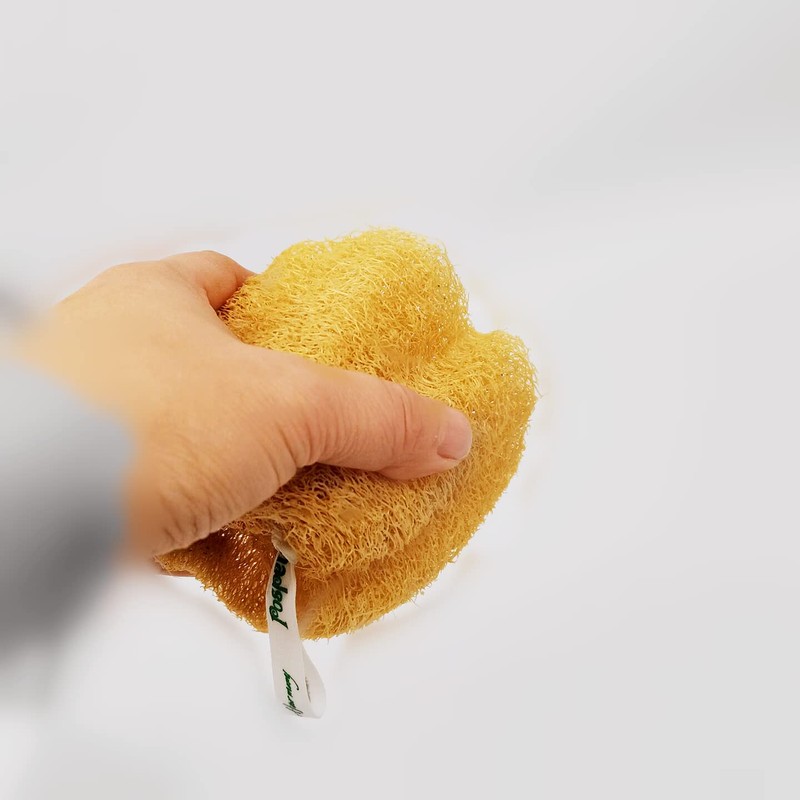100% Natural Loofah Loofah Scrubbing Scourer Natural Color Unbleached Safe