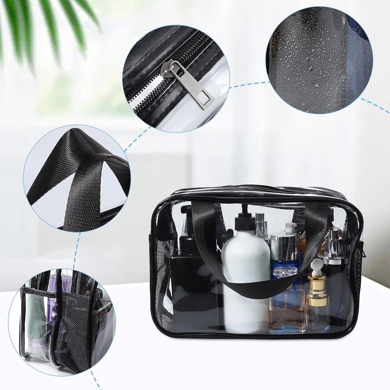 Q-WOOFF Toiletry Bag, Men's Toiletry Bag, Women's Toiletry Bag, Large,