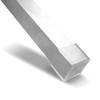 45mm Transparent Clear Square Rubber Feet Stoppers for Furniture Table