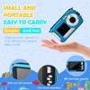Helangel Digital Camera Waterproof Full HD 2.7K 48MP Underwater Camera