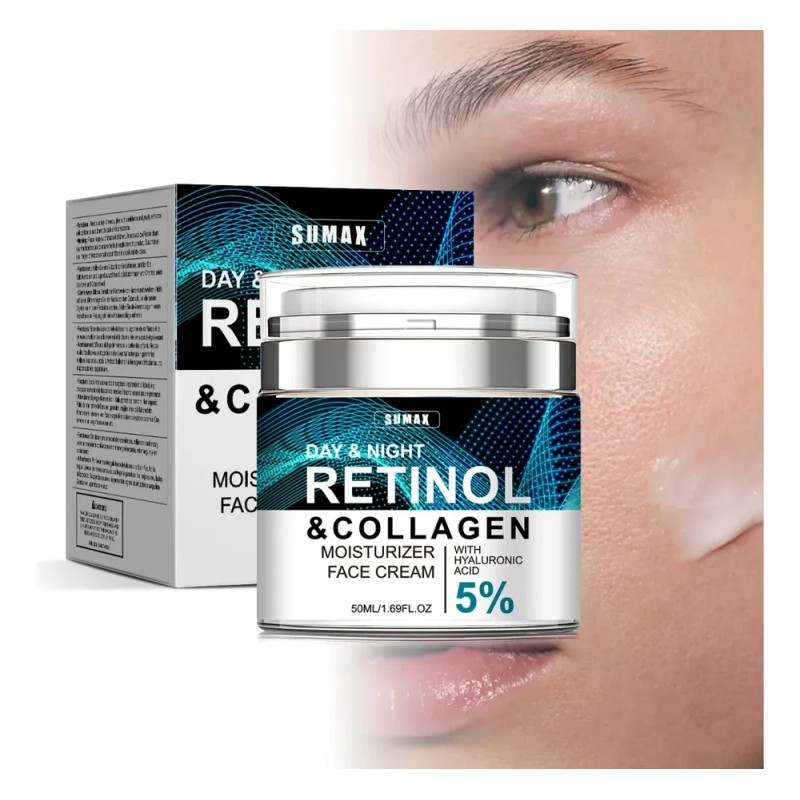 Crema Antienvejecimiento M Sxx Hh Con Retinol, Colágeno Y