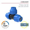 Kirchhoff Fitting T Plastic | 25 x 25 x 25