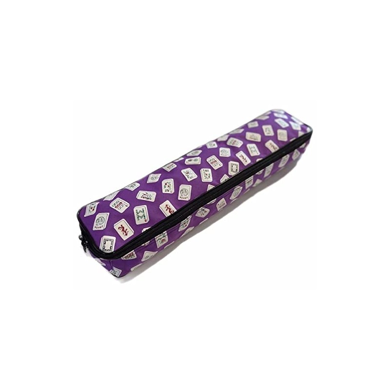 Multi-purpose (XL-Purple Color) Tile/Rack Color Tile Zippered Case for Mah