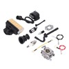 Chain Saw Ignition Coil Carburetor Set Chainsaw Carb Kit Filter
