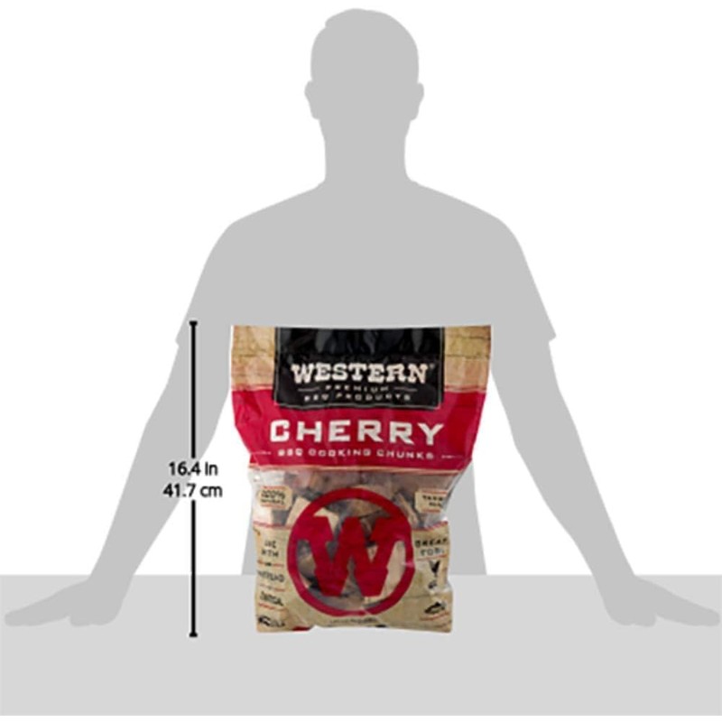 Western BBQ 28081 Smoking Pellet Wood Burning Grill Cooking Chunks,