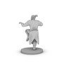 Half Orc Male Monk Tabletop DND Gaming Miniature