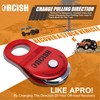 ORCISH 10 Ton Snatch Block, 22,000 LBS Capacity Block and