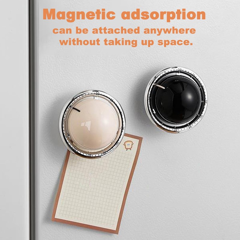 Csirnto Kitchen Timer, Magnetic Kitchen Timer, 72 dB, Egg Timer,