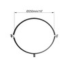 HVAC OV 10" Inch Galvanized Steel Duct Clamp with Rubber