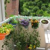 KONTONTY Sunflower Kitchen Decor Silk Artificial Daisy Flower Garland Hanging
