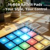 M-VAVE SK16 SMC-PAD Pocket Wireless MIDI Controller, 16 RGB Backlit