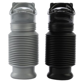 Lpluziyyds Scalable Emergency Urinal, 2 Pack 750ml Portable Toilet for Car, Portable Mini Outdoor Camping Travel Shrinkable Personal Mobile Toilet Potty Pee Bottle for Kids Adult