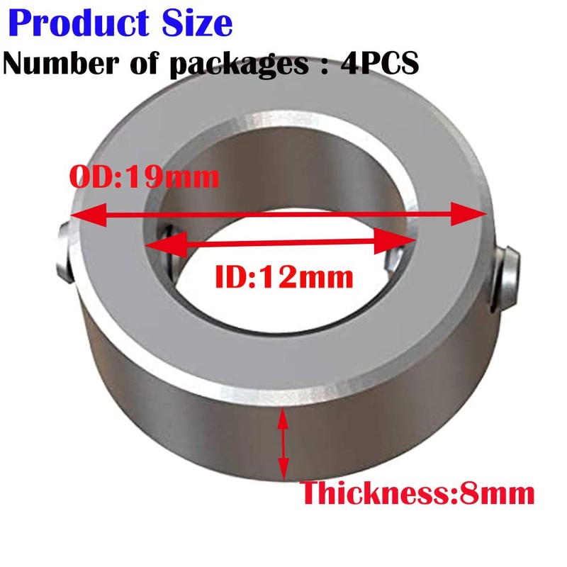 Depth Stop Rings Set, CESFONJER Depth Limiter Drill Ring Positioner