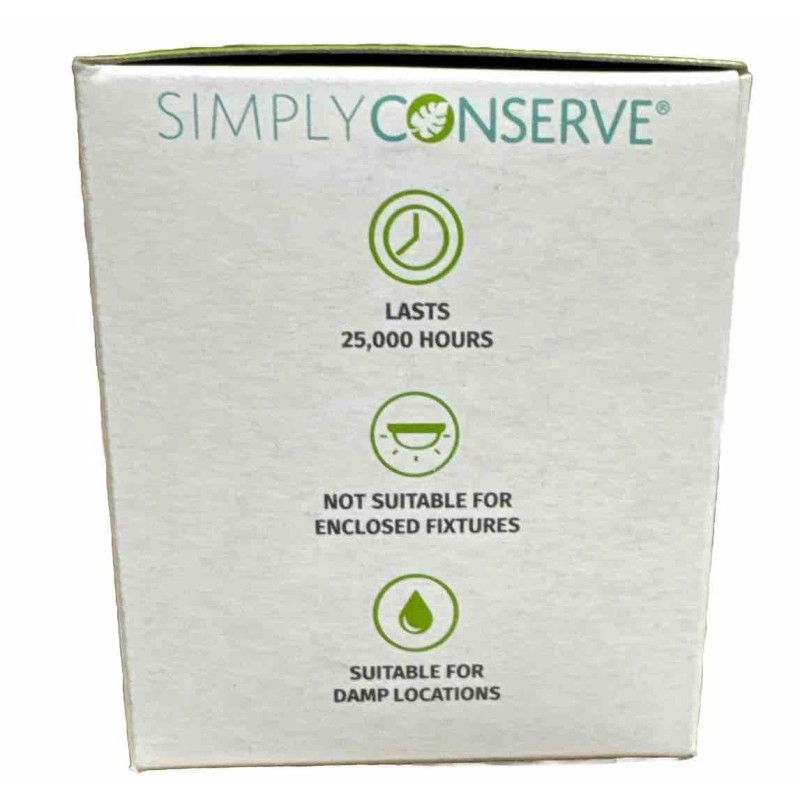 Simply Safe 50W MR16 GU10 Bulbs, Bi-Pin Base Dimmable LED