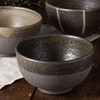 Marui Pottery MR-3-4611 Shigaraki Ware Hechamon, Donburi Rice Bowl, Capacity: