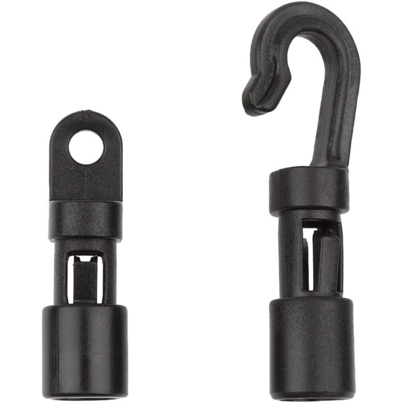 40 Pcs Bungee Shock Cord Hook for 1/4 inch Cord